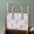 LV M22976 Louis Vuitton OnTheGo PM Handbag Beige - Default Title - View 1