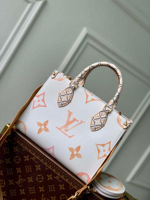 LV M22976 Louis Vuitton OnTheGo PM Handbag Beige - Default Title - View 2