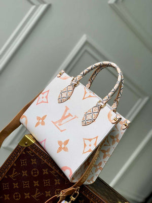 LV M22976 Louis Vuitton OnTheGo PM Handbag Beige - Default Title - View 3