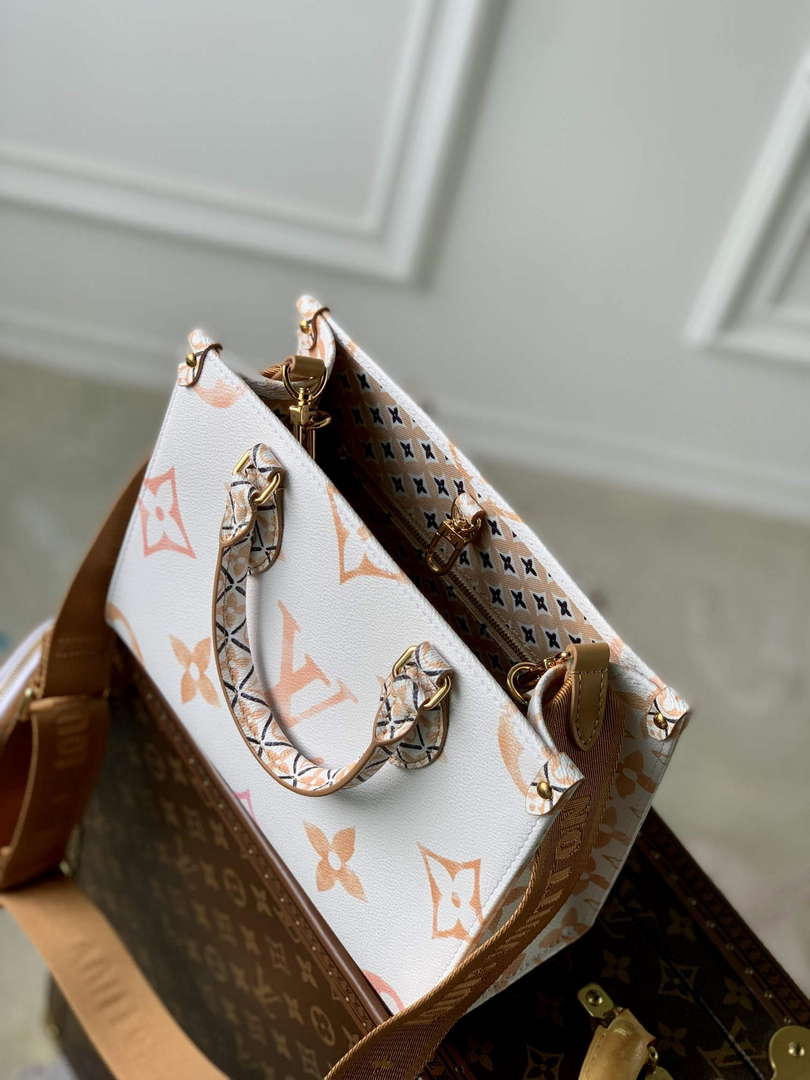 LV M22976 Louis Vuitton OnTheGo PM Handbag Beige - Default Title - View 7