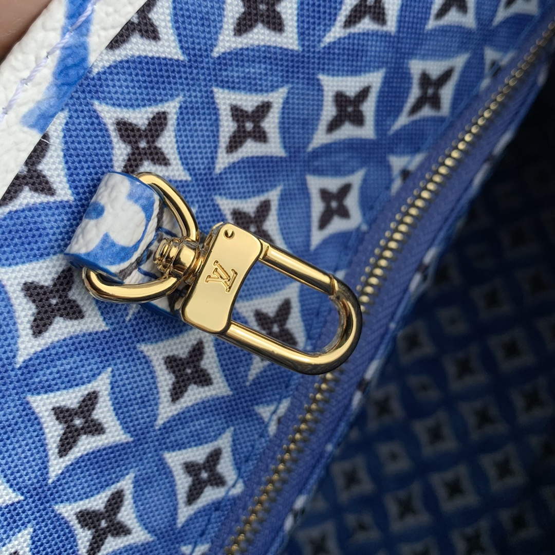 LV M22976 Louis Vuitton OnTheGo PM Handbag Blue - Default Title - View 6