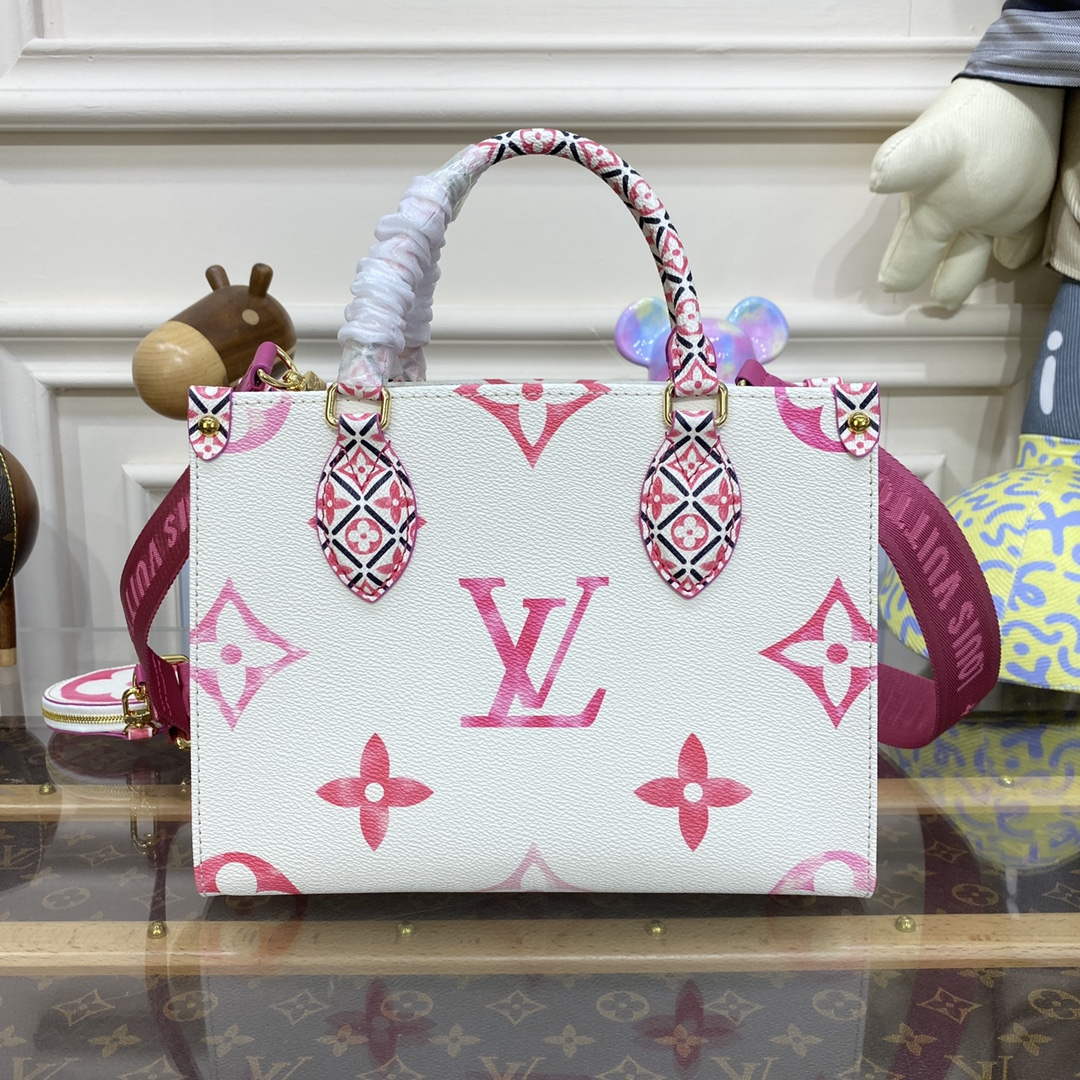 LV M22976 Louis Vuitton OnTheGo PM Handbag Pink - Default Title - View 2