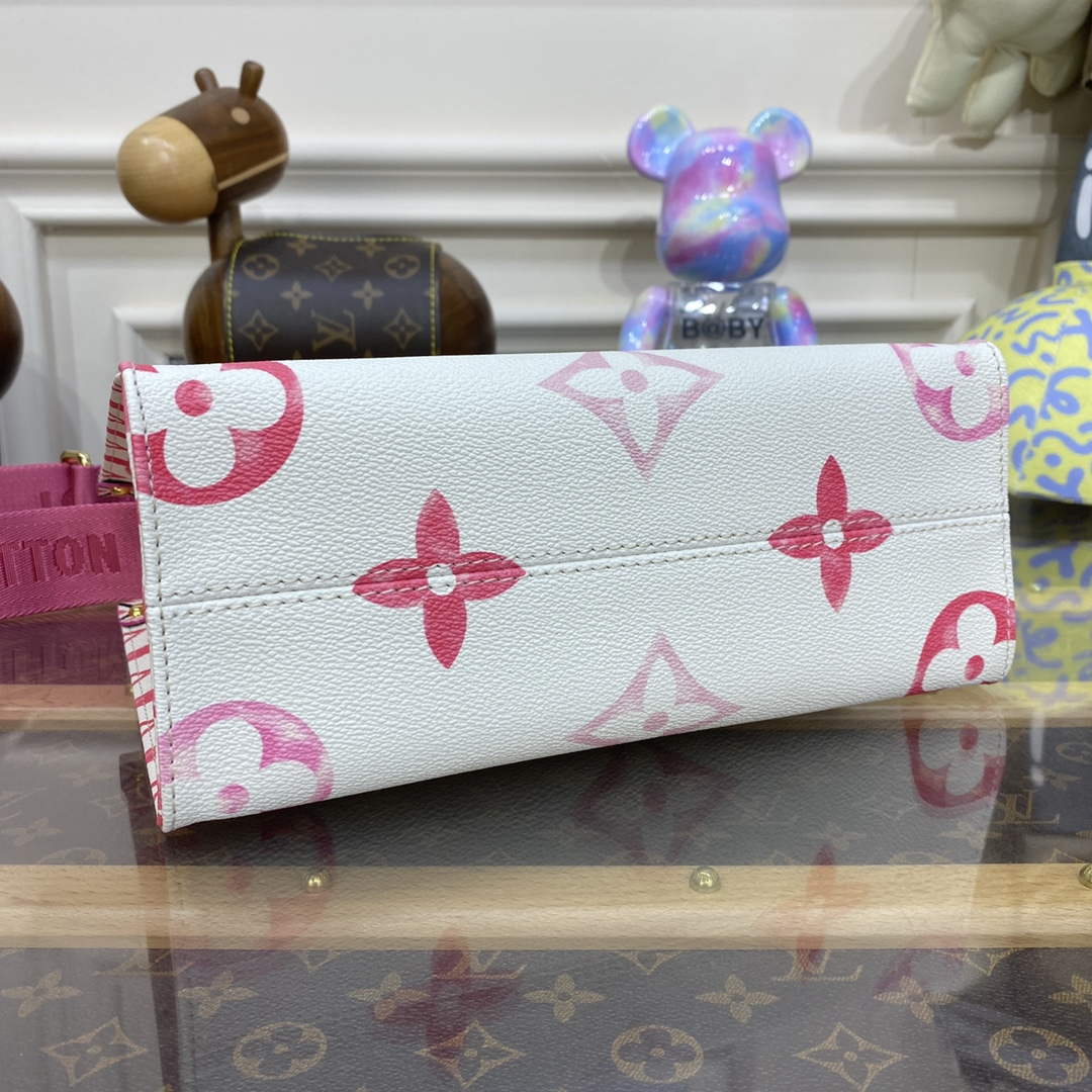 LV M22976 Louis Vuitton OnTheGo PM Handbag Pink - Default Title - View 4