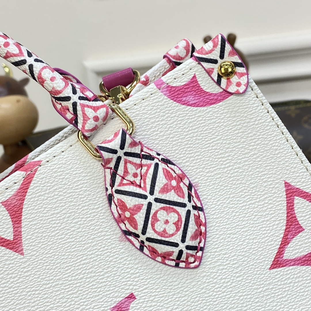 LV M22976 Louis Vuitton OnTheGo PM Handbag Pink - Default Title - View 6