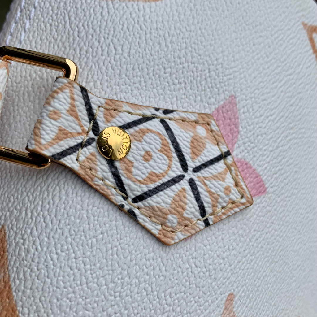 LV M22987 Louis Vuitton Speedy Bandouliere  25 Handbag Beige