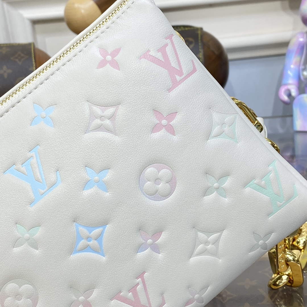 LV M22993 Louis Vuitton Coussin BB Handbag Quartz & Multicolor - Default Title - View 5