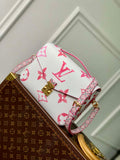 LV M23055 Louis Vuitton Pochette M¨¦tis MM Handbag Pink