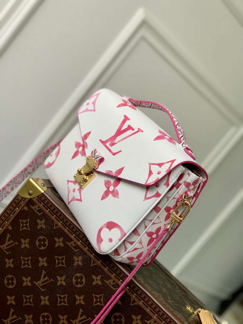LV M23055 Louis Vuitton Pochette M¨¦tis MM Handbag Pink - Default Title - View 4