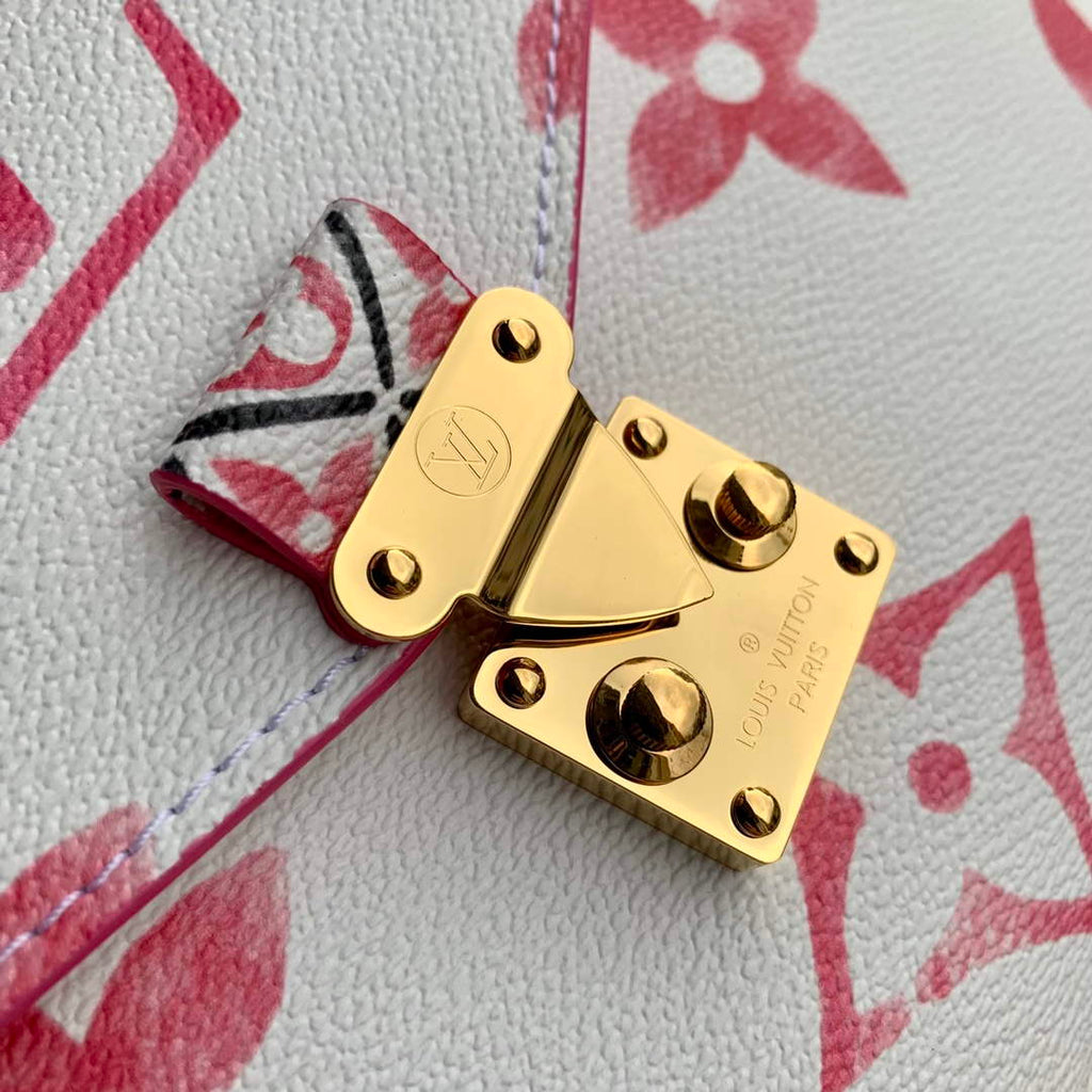 LV M23055 Louis Vuitton Pochette M¨¦tis MM Handbag Pink