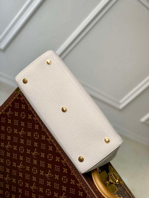 LV M23061 Louis Vuitton Lock It MM Bag Cr¨¨me Beige - Default Title - View 4