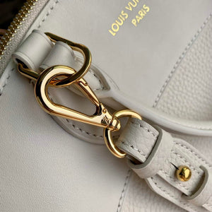LV M23061 Louis Vuitton Lock It MM Bag Cr¨¨me Beige - Default Title - View 6