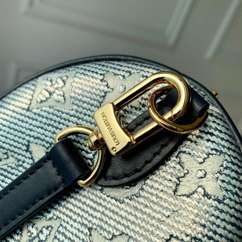 LV M23069 Louis Vuitton Speedy Bandouliere 20 Handbag Blue