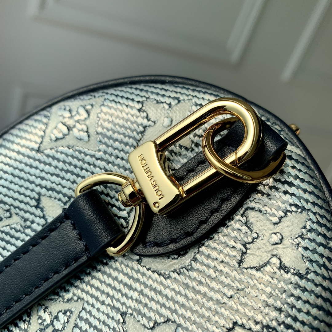 LV M23069 Louis Vuitton Speedy Bandouliere 20 Handbag Blue