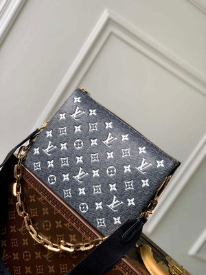 LV M23071 Louis Vuitton Coussin PM Bag Blue - Default Title - View 1