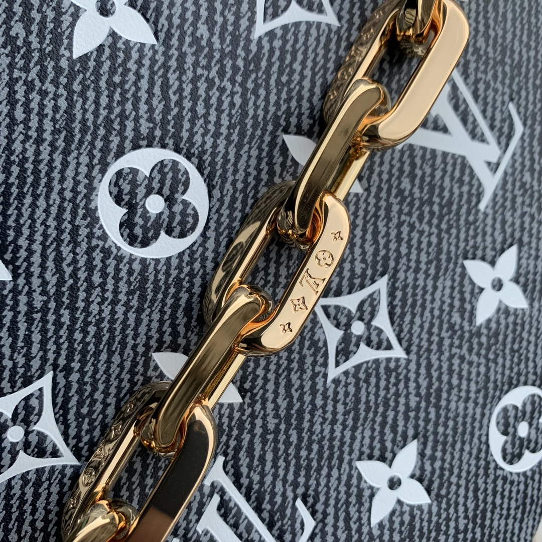 LV M23071 Louis Vuitton Coussin PM Bag Blue - Default Title - View 6