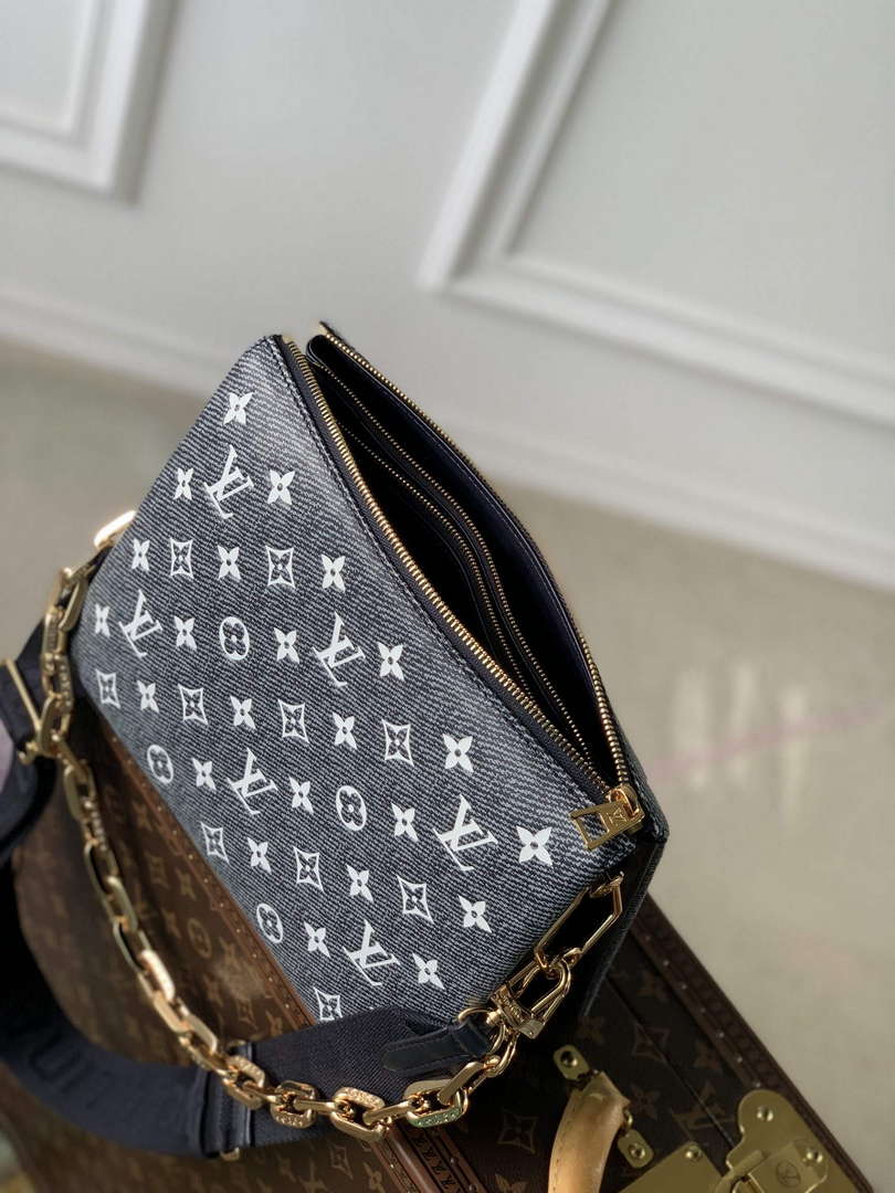 LV M23071 Louis Vuitton Coussin PM Bag Blue - Default Title - View 8