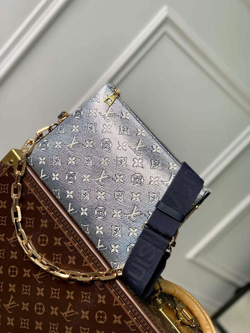 LV M23071 Louis Vuitton Coussin PM Handbag Blue - Default Title - View 2
