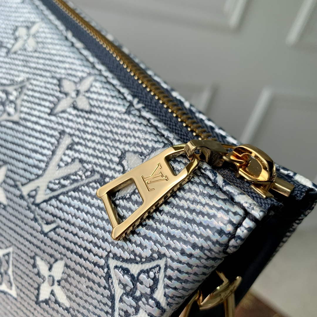 LV M23071 Louis Vuitton Coussin PM Handbag Blue - Default Title - View 4