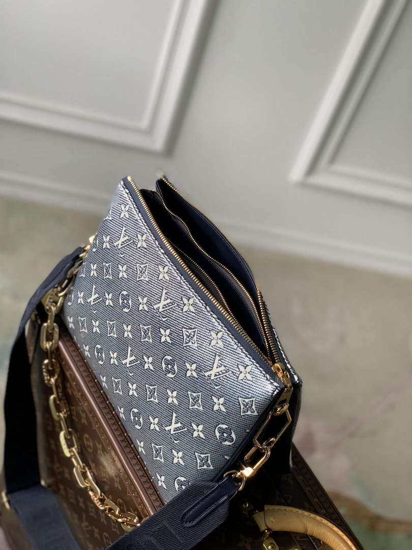 LV M23071 Louis Vuitton Coussin PM Handbag Blue - Default Title - View 6