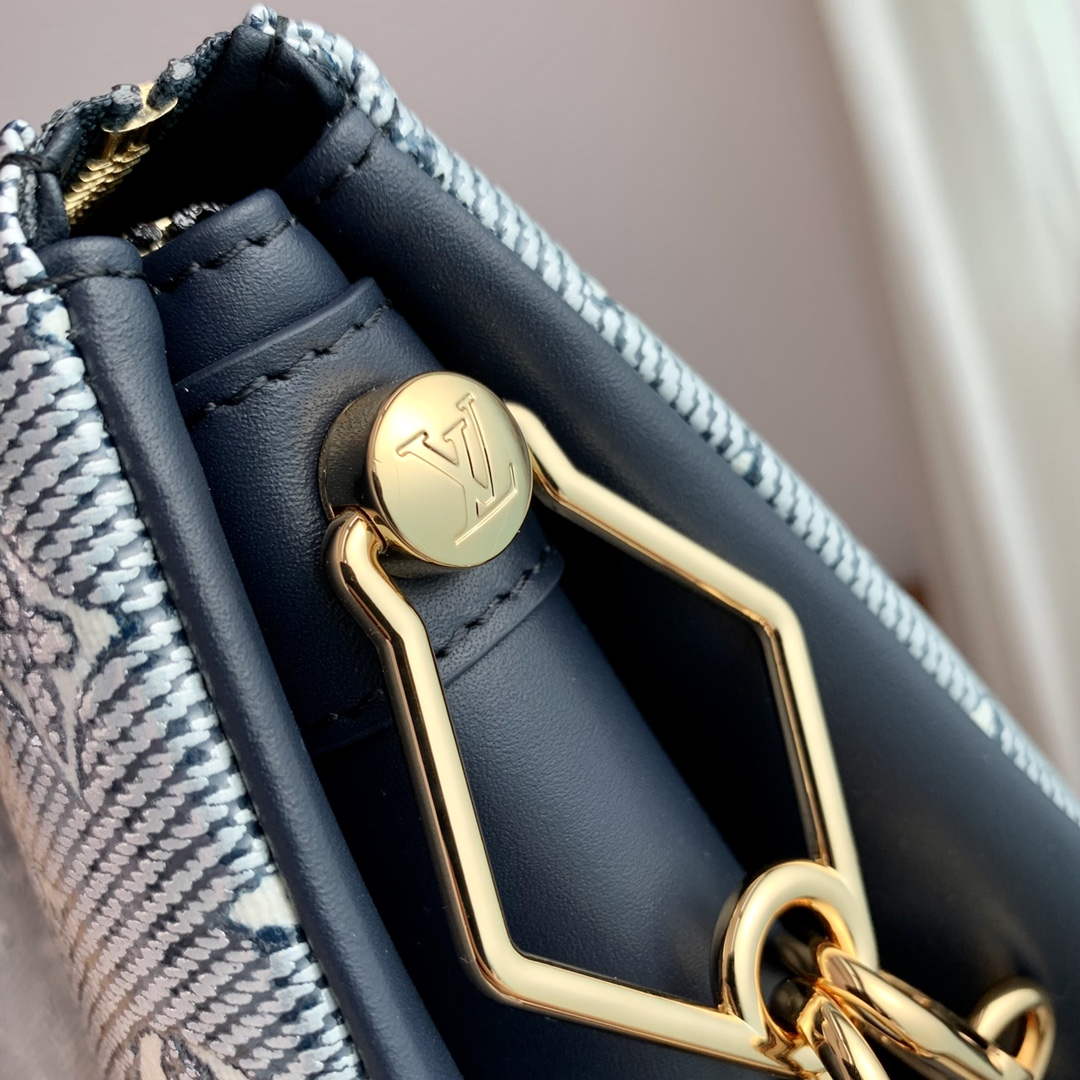 LV M23071 Louis Vuitton Coussin PM Handbag Blue