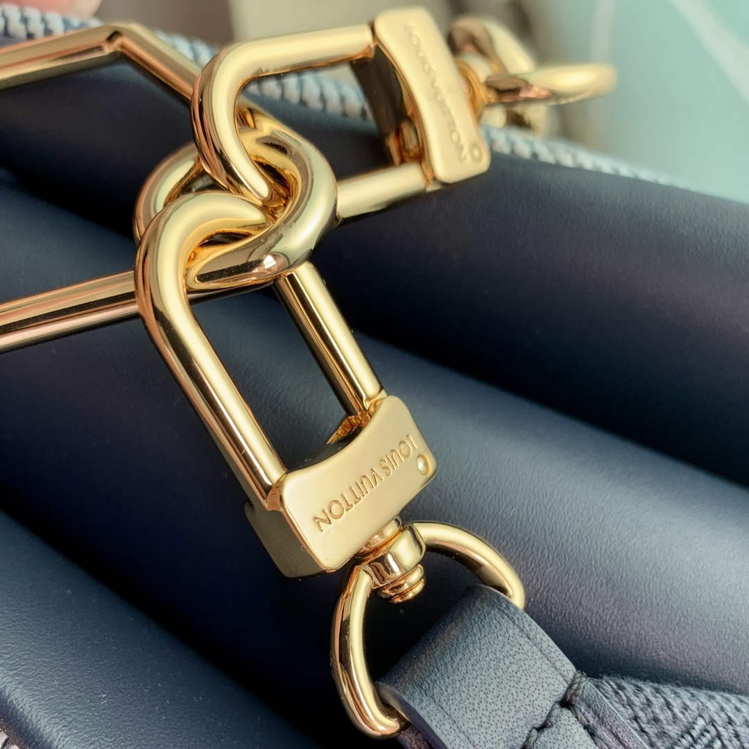 LV M23071 Louis Vuitton Coussin PM Handbag Blue - Default Title - View 9