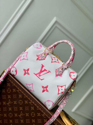 LV M23073 Louis Vuitton Speedy Bandouliere 25 Handbag Pink - Default Title - View 2