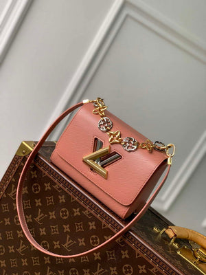 LV M23074 Louis Vuitton Twist PM Handbag Pink - Default Title - View 1