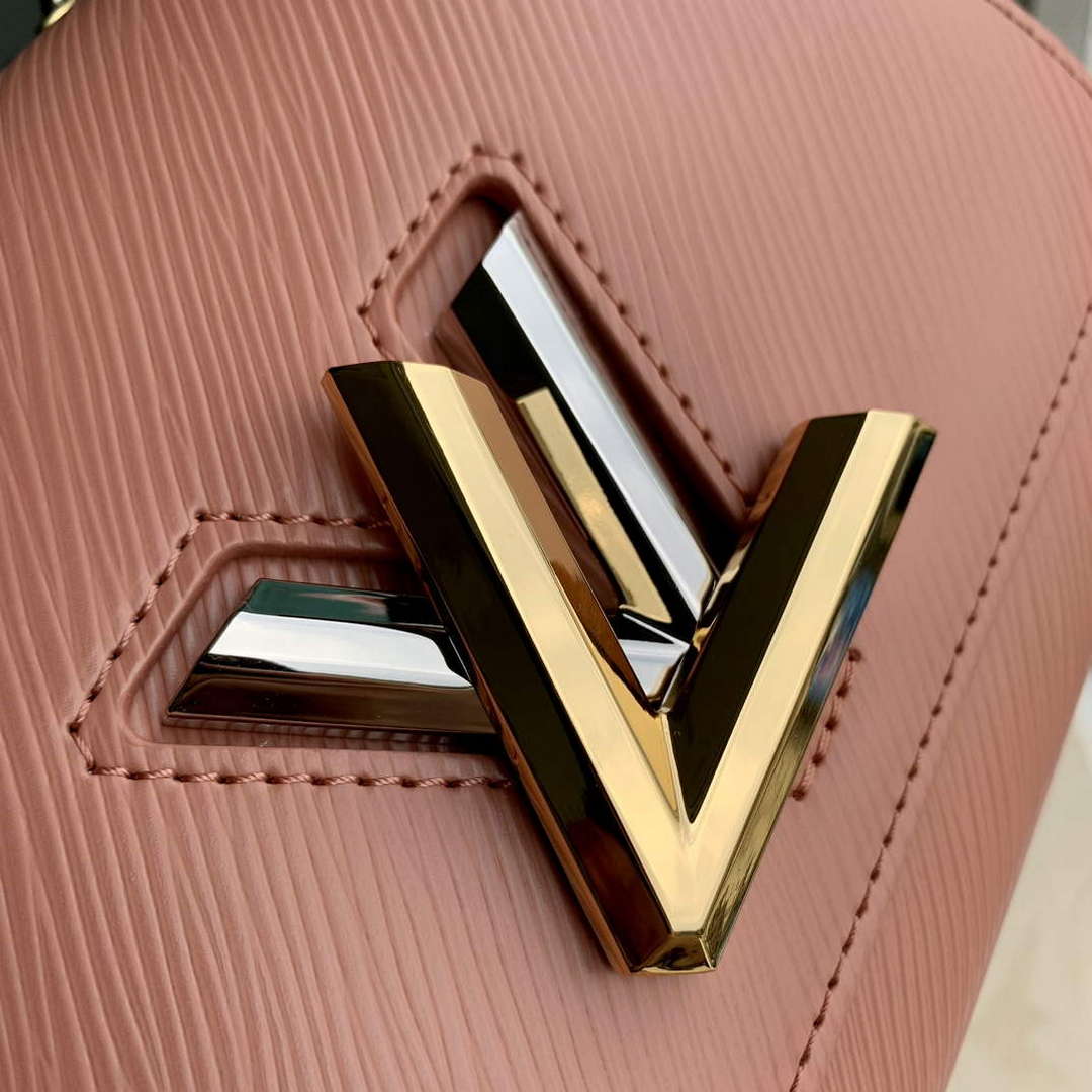 LV M23074 Louis Vuitton Twist PM Handbag Pink - Default Title - View 5