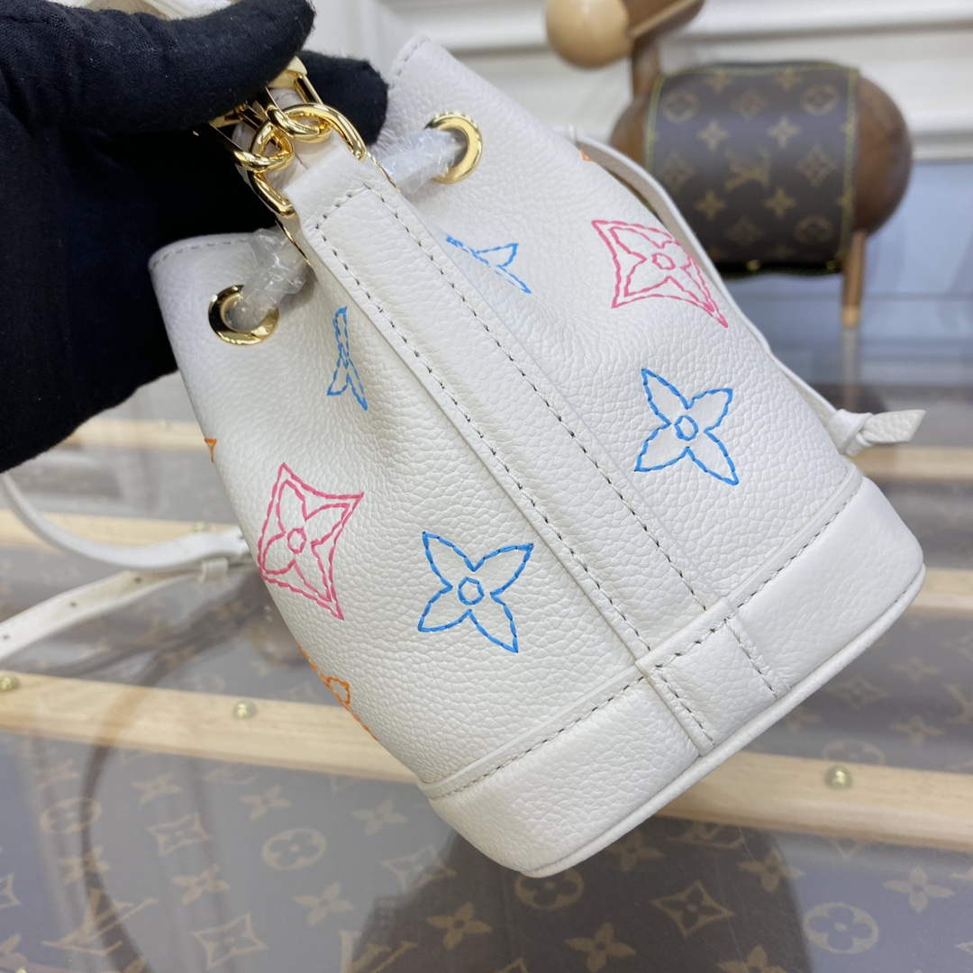 LV M23088 Louis Vuitton Nano No¨¦ Handbag Beige - Default Title - View 5