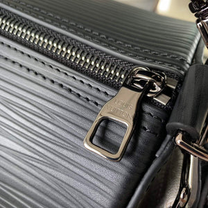 LV M23092 Louis Vuitton Soft Polochon Cross-body Bag Black - Default Title - View 6