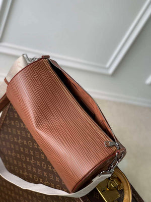 LV M23092 Louis Vuitton Soft Polochon Cross-body Bag Cognac - Default Title - View 7