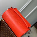 LV M23092 Louis Vuitton Soft Polochon Cross-body Bag Red - Default Title - View 1