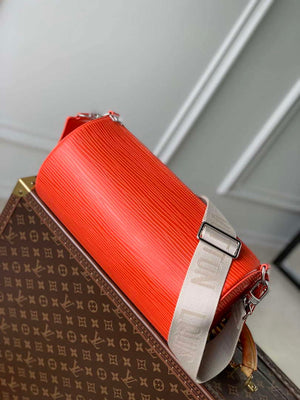 LV M23092 Louis Vuitton Soft Polochon Cross-body Bag Red - Default Title - View 2