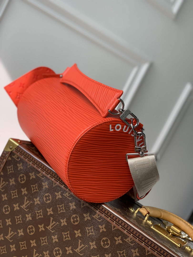 LV M23092 Louis Vuitton Soft Polochon Cross-body Bag Red - Default Title - View 4