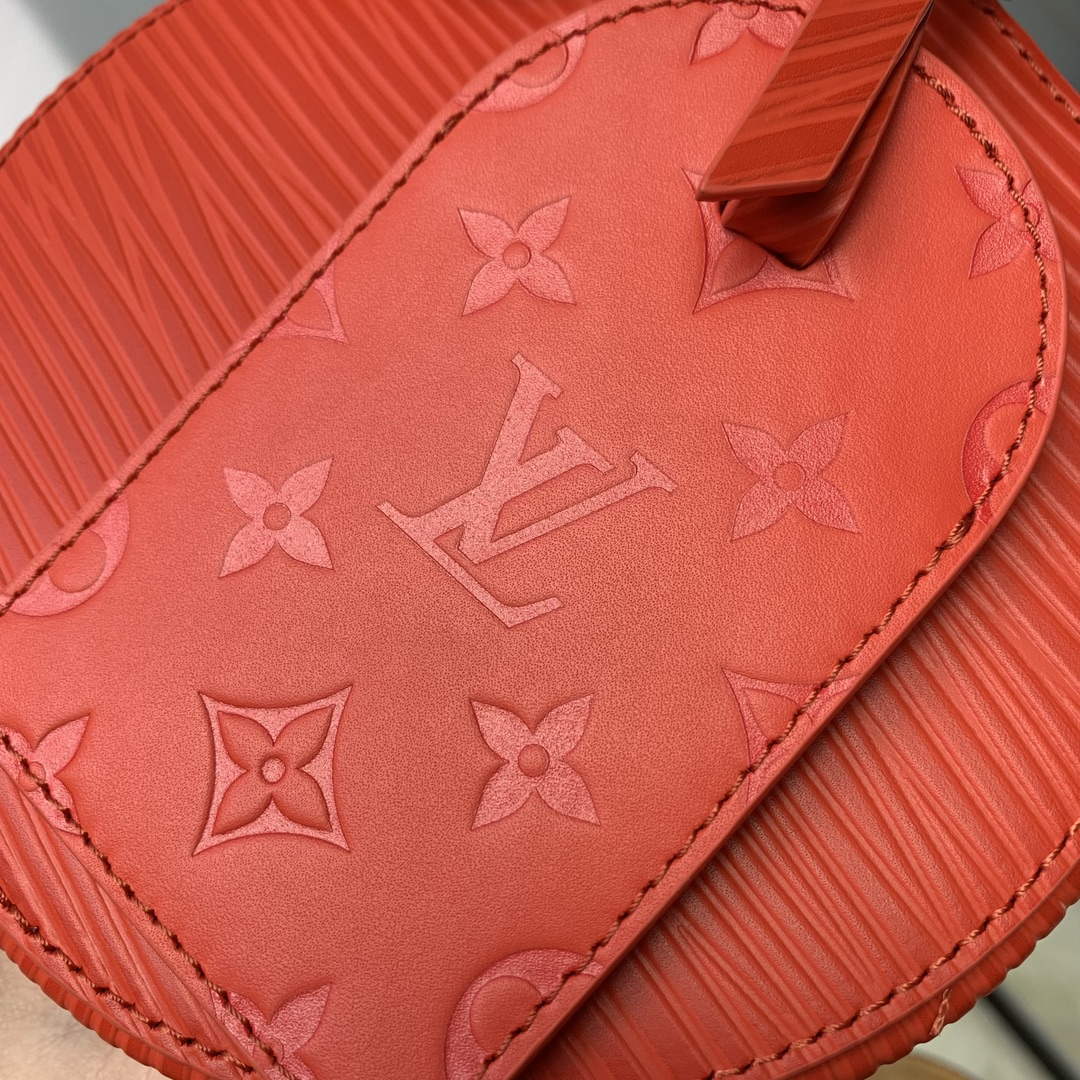 LV M23092 Louis Vuitton Soft Polochon Cross-body Bag Red - Default Title - View 5