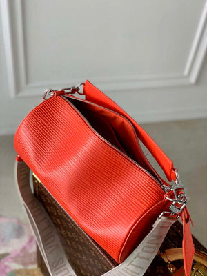 LV M23092 Louis Vuitton Soft Polochon Cross-body Bag Red - Default Title - View 8