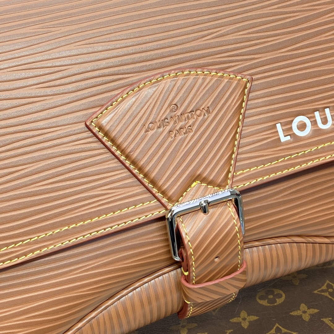 LV M23097 Louis Vuitton Montsouris Messenger Bag Cognac - Default Title - View 4