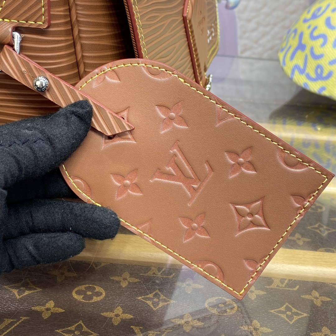 LV M23097 Louis Vuitton Montsouris Messenger Bag Cognac - Default Title - View 6