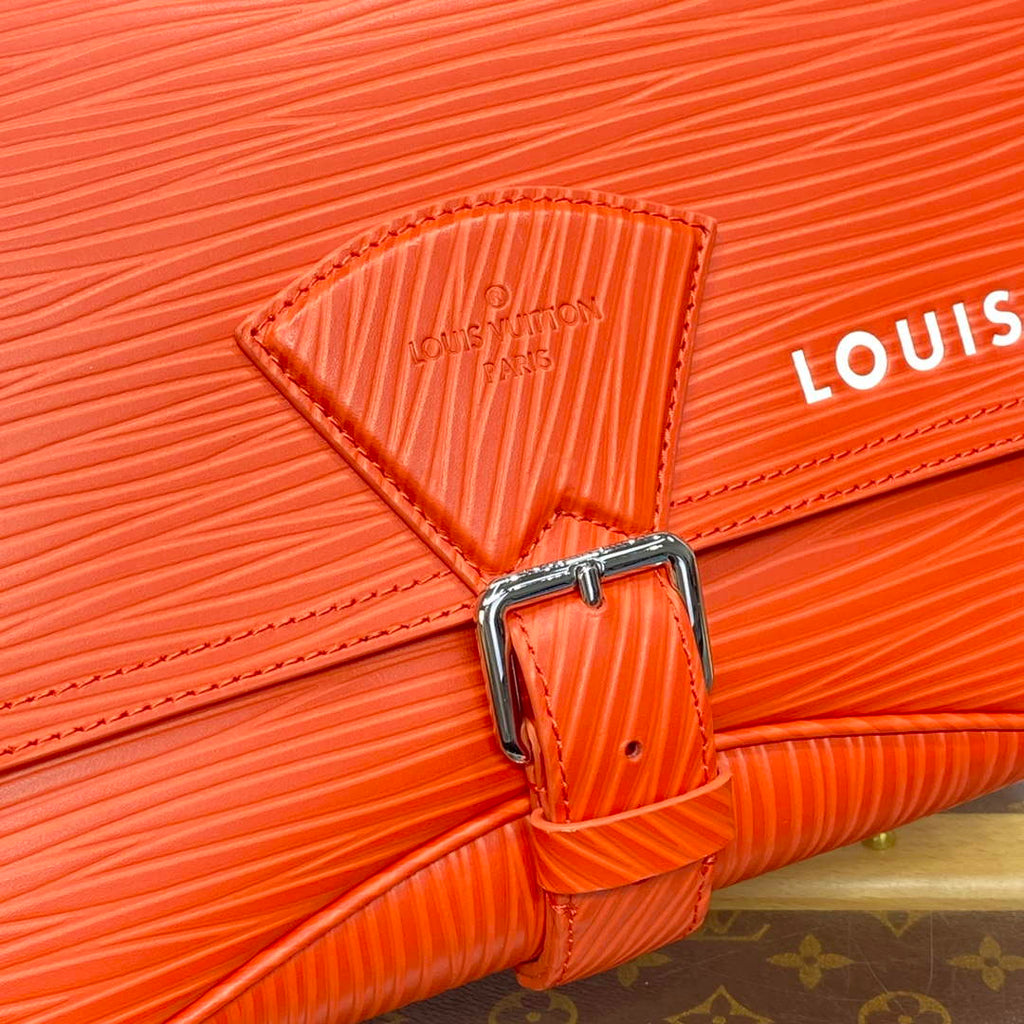LV M23097 Louis Vuitton Montsouris Messenger Bag Orange