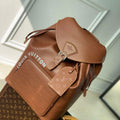 LV M23099 Louis Vuitton Montsouris Backpack Bag Cognac - Default Title - View 1