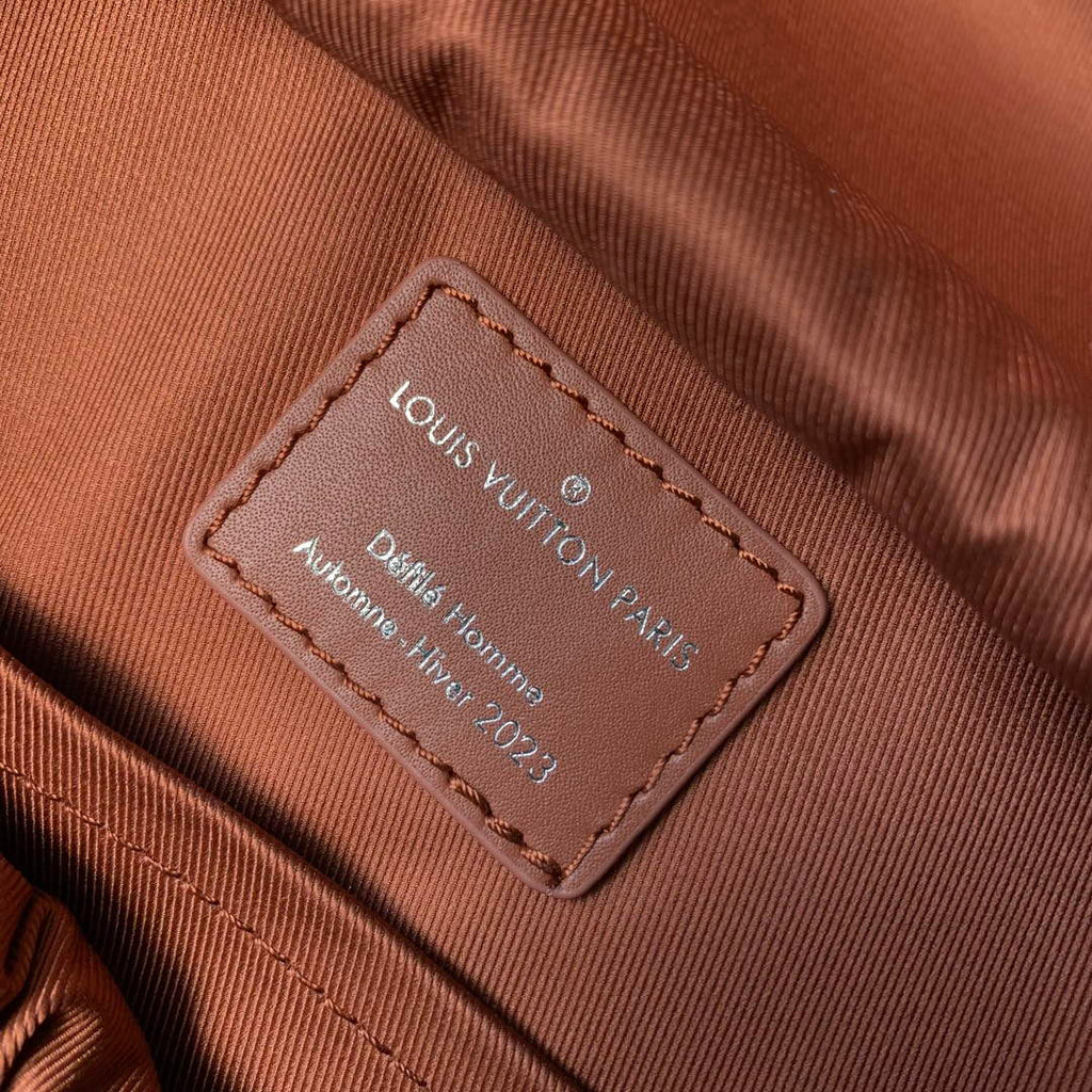 LV M23099 Louis Vuitton Montsouris Backpack Bag Cognac