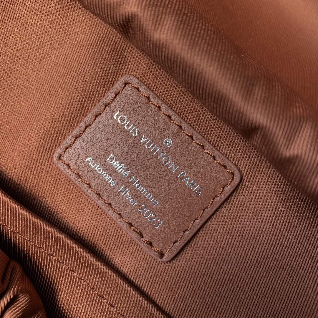LV M23099 Louis Vuitton Montsouris Backpack Bag Cognac - Default Title - View 8