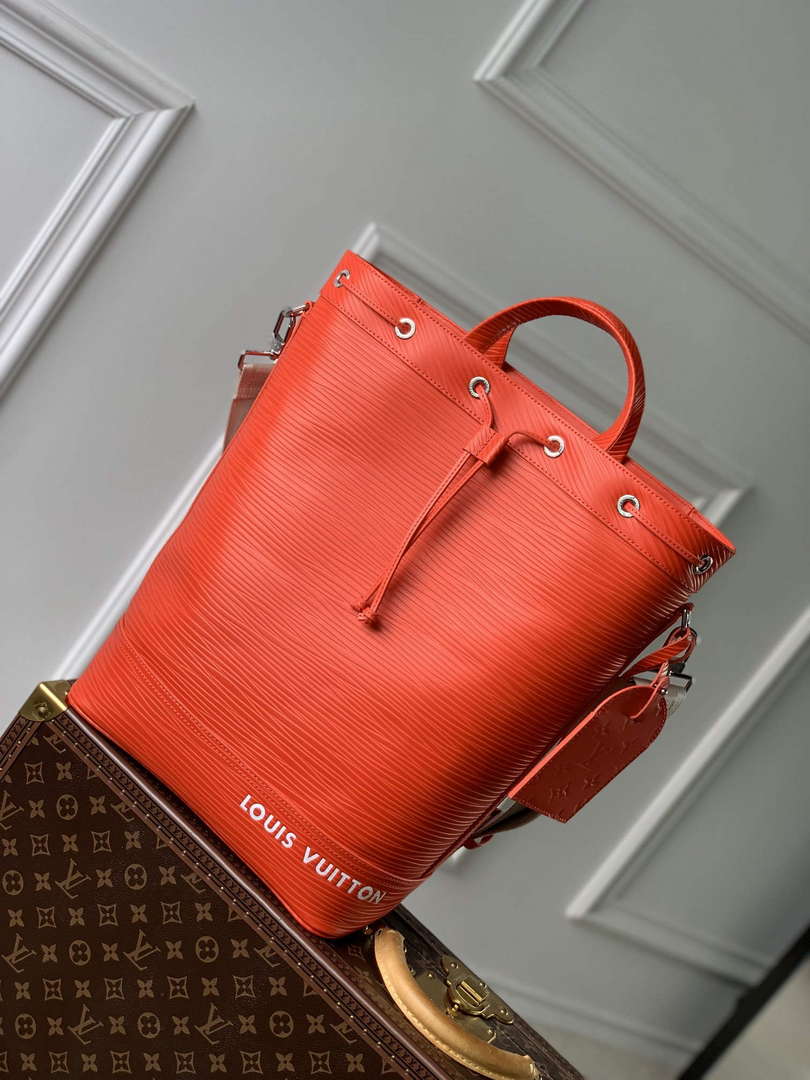 LV M23117 Louis Vuitton Maxi No¨¦ Sling Bag Orange