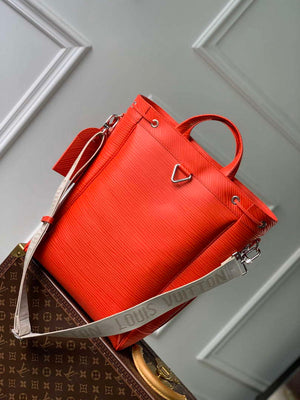 LV M23117 Louis Vuitton Maxi No¨¦ Sling Bag Orange - Default Title - View 3
