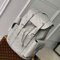 LV M23146 Louis Vuitton Christopher PM Backpack Mineral Gray - Default Title - View 1