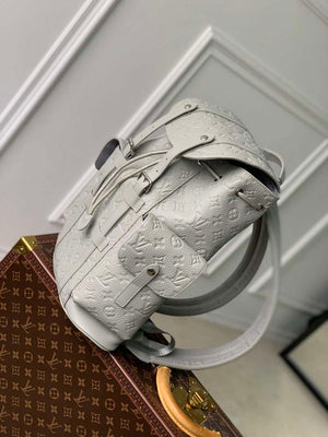 LV M23146 Louis Vuitton Christopher PM Backpack Mineral Gray - Default Title - View 2