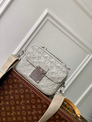 LV M23152 Louis Vuitton S-Lock Messenger City Bag Mineral Gray - Default Title - View 1