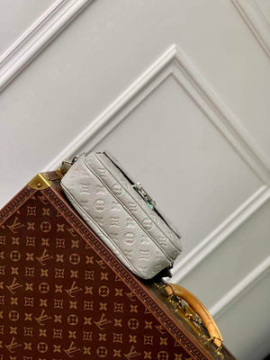 LV M23152 Louis Vuitton S-Lock Messenger City Bag Mineral Gray - Default Title - View 3