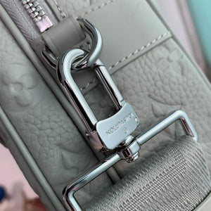 LV M23152 Louis Vuitton S-Lock Messenger Bag Mineral Gray - Default Title - View 6