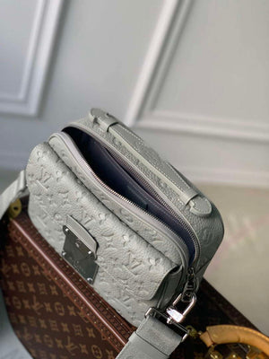 LV M23152 Louis Vuitton S-Lock Messenger Bag Mineral Gray - Default Title - View 8